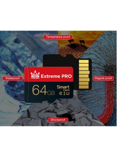 Extreme Pro 64BG I3級高速傳輸NANO SD 記憶卡 附SD卡套